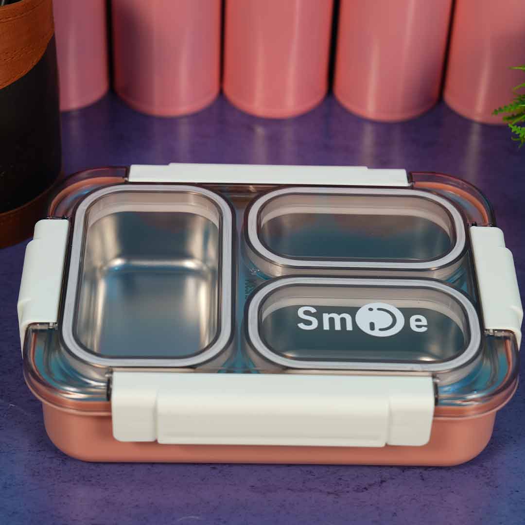 Custom Stainless Steel Lunch Box | 3 Compartments - Image 4