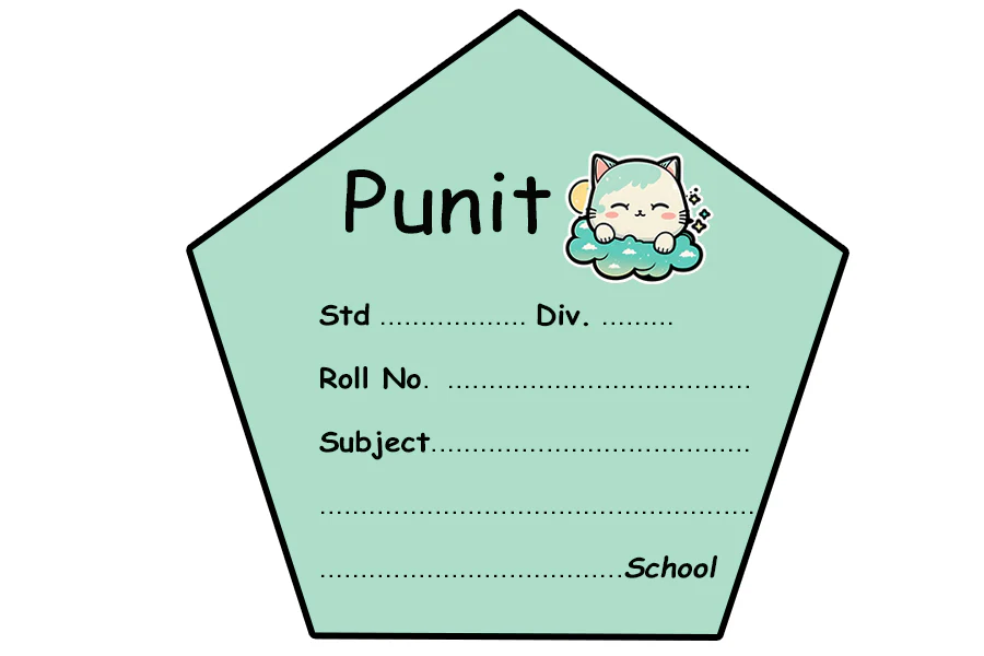 Customize Kitty Name Slips | 12x18" Sheet with 36 Labels