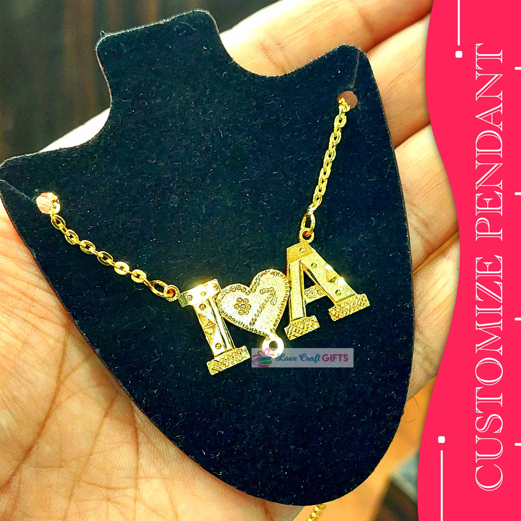 CUSTOMIZE LOVE PENDANT