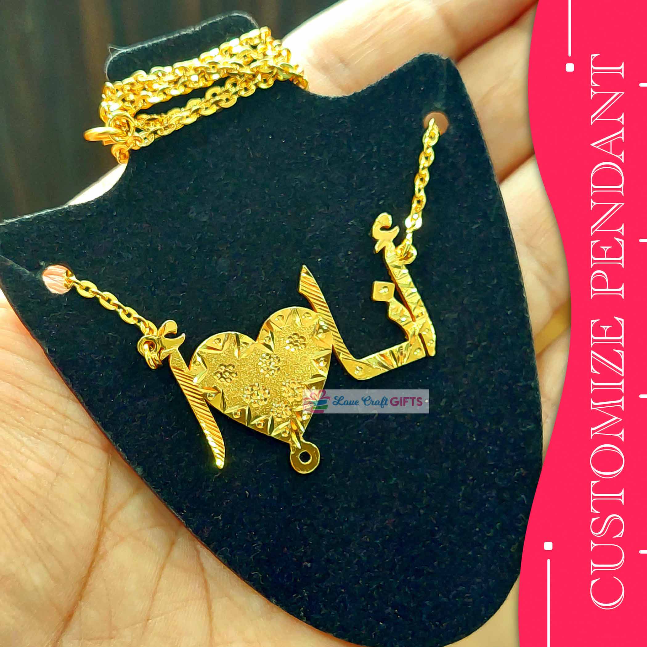 CUSTOMIZE LOVE PENDANT - Image 2
