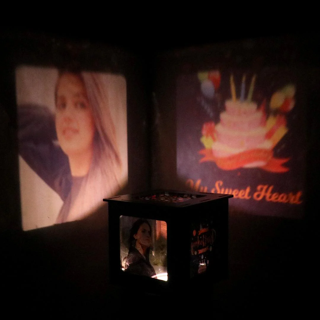 Customize Revolving Photo Shadow Box - Image 4