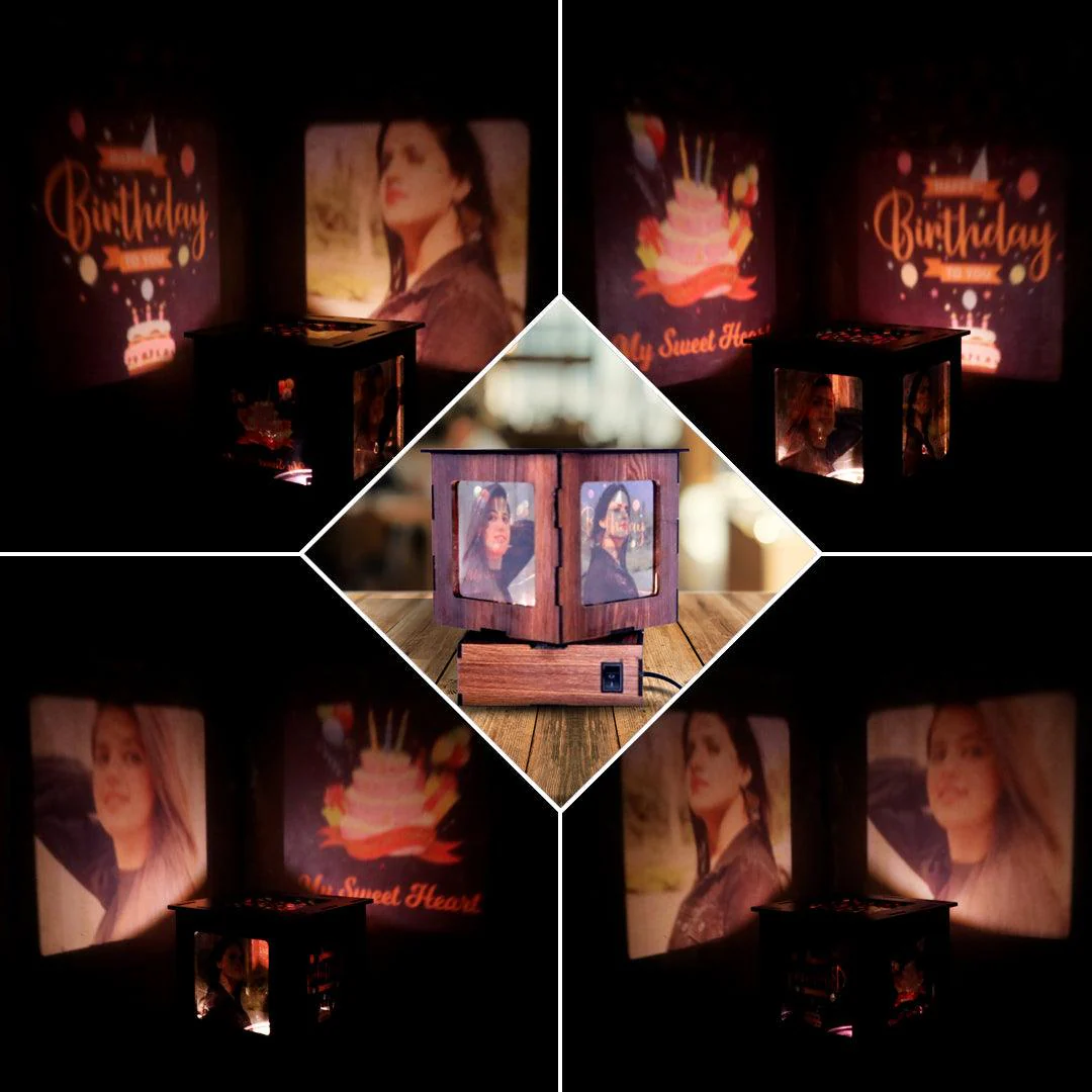 Customize Revolving Photo Shadow Box - Image 5