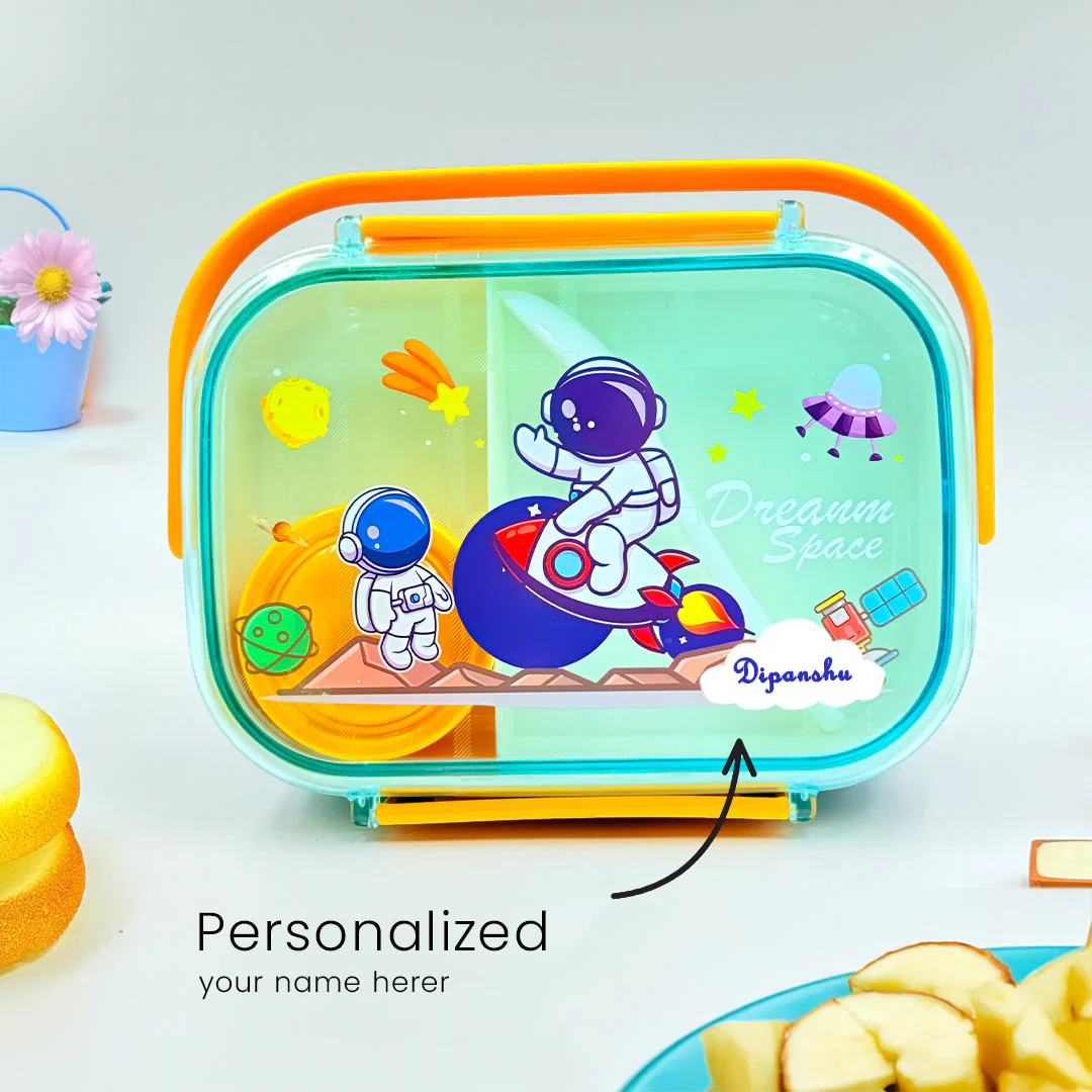 Customized Big Lunch Box with Unicorn/Dragon Design - Image 4
