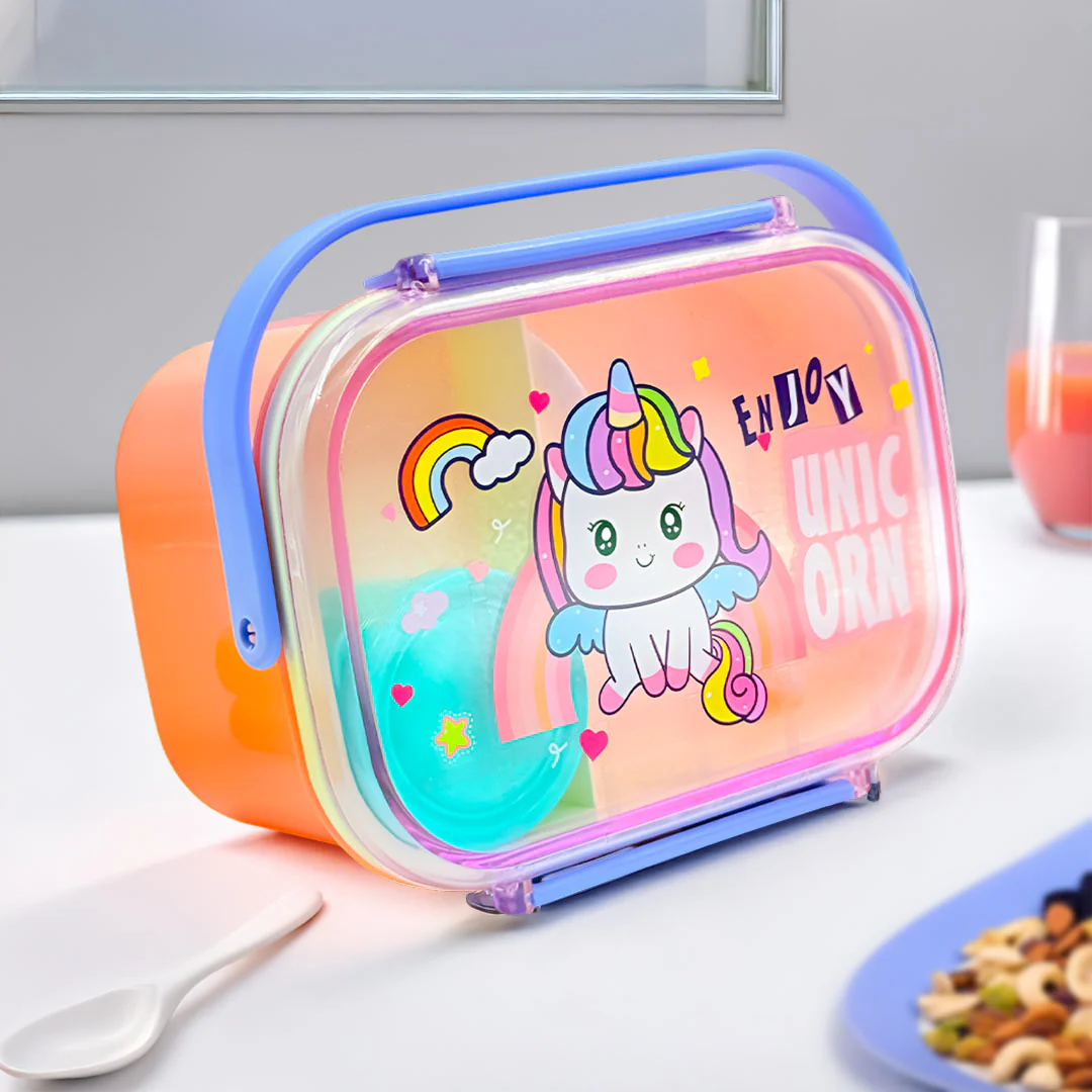 Customized Big Lunch Box with Unicorn/Dragon Design - Image 7