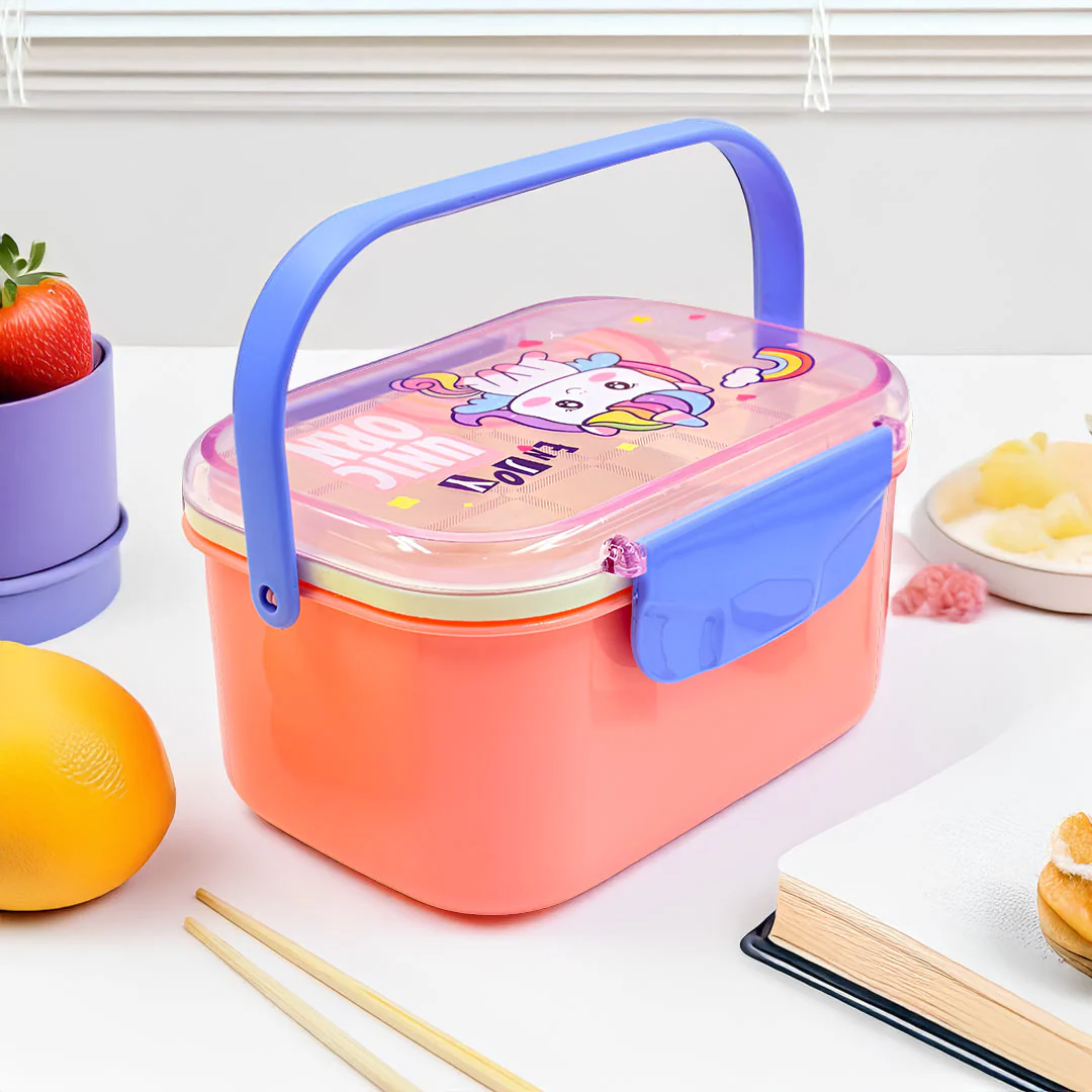 Customized Big Lunch Box with Unicorn/Dragon Design - Image 8