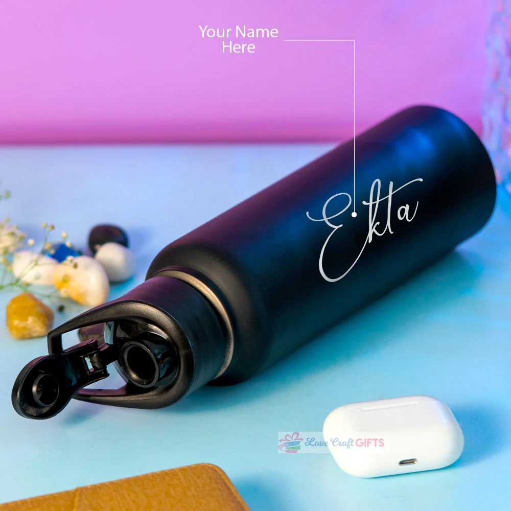Personalized Leak Proof Stainless Water Bottle - Image 2