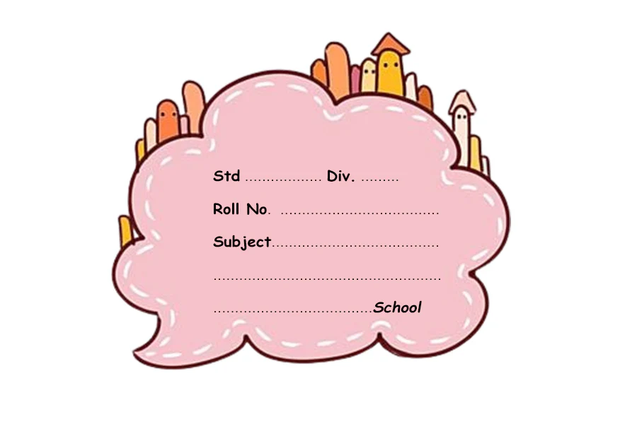 Customized Cloud Name Slips | 12x18" Sheet with 36 Labels - Image 2