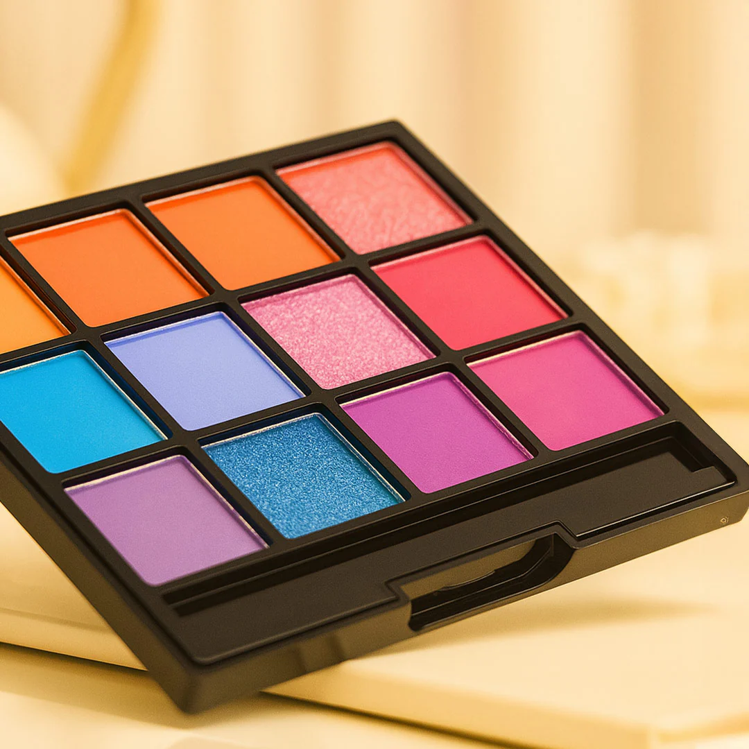 Customized Glam21 Celeste Professional Eyeshadow Palette – 40 Colors - Image 6