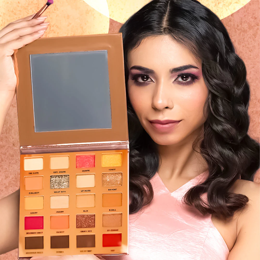 Customized Glam21 Muse 20 Color Eyeshadow Palette - Image 3