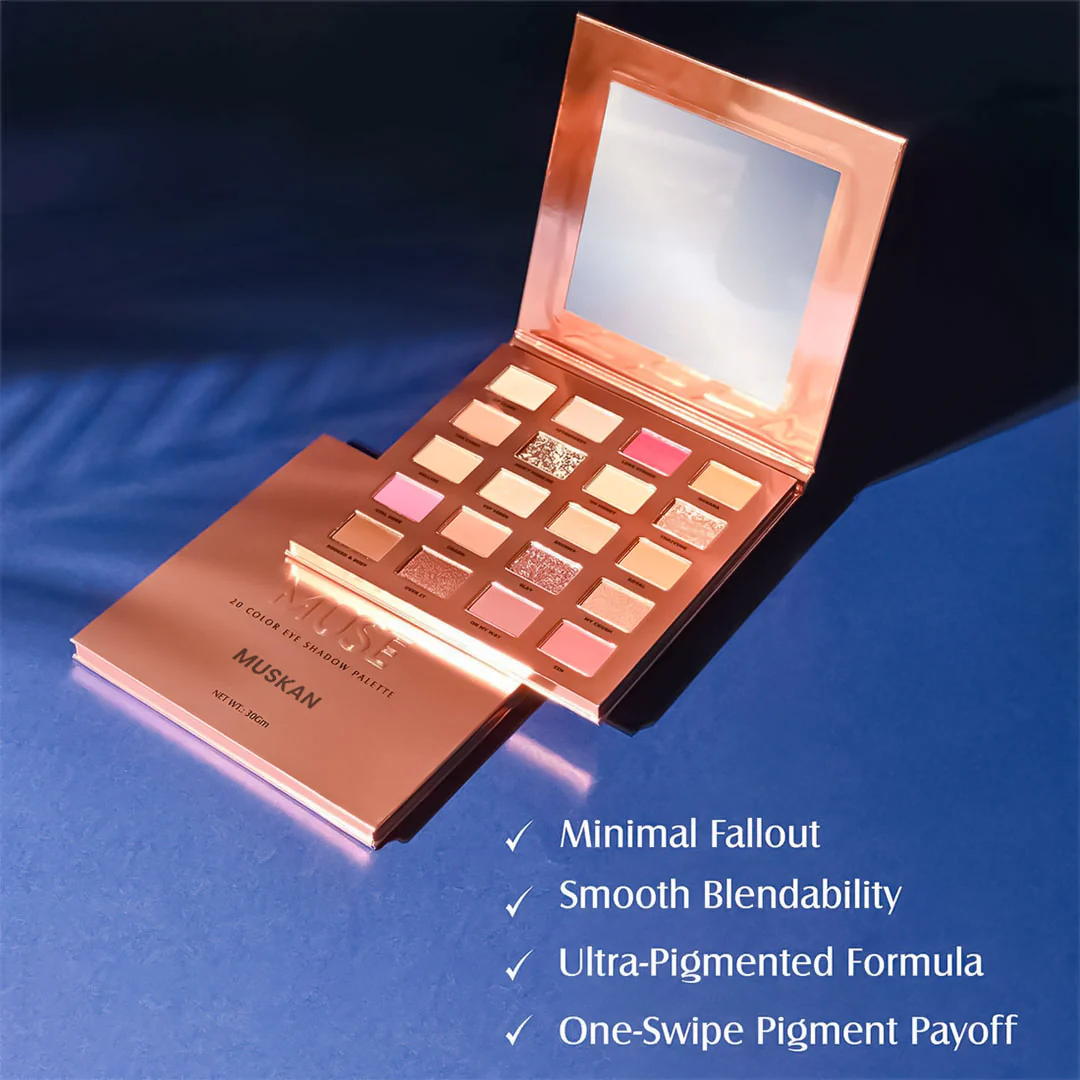 Customized Glam21 Muse 20 Color Eyeshadow Palette - Image 5
