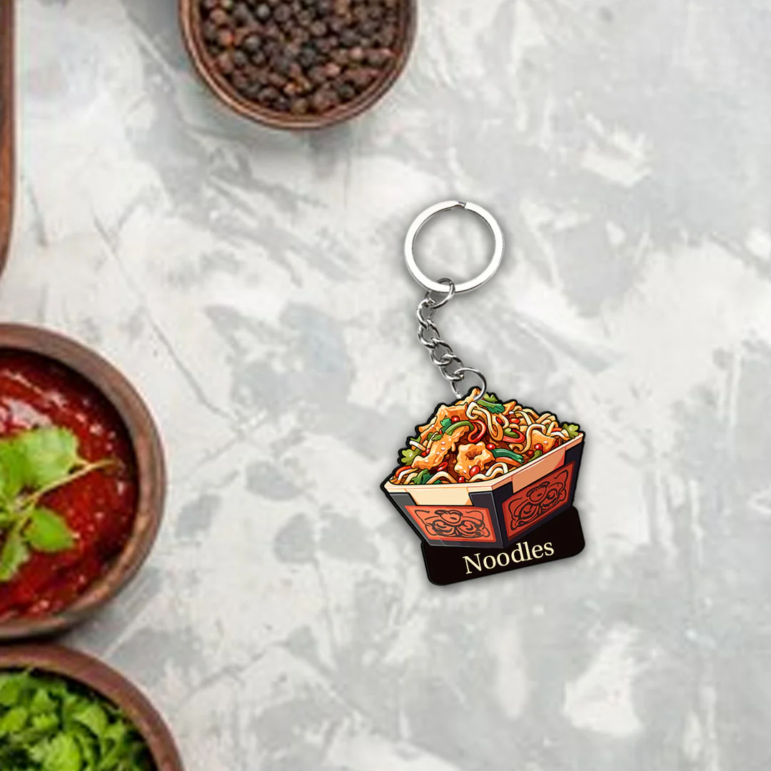 Customized Indian Food Keychain With Name - Image 17