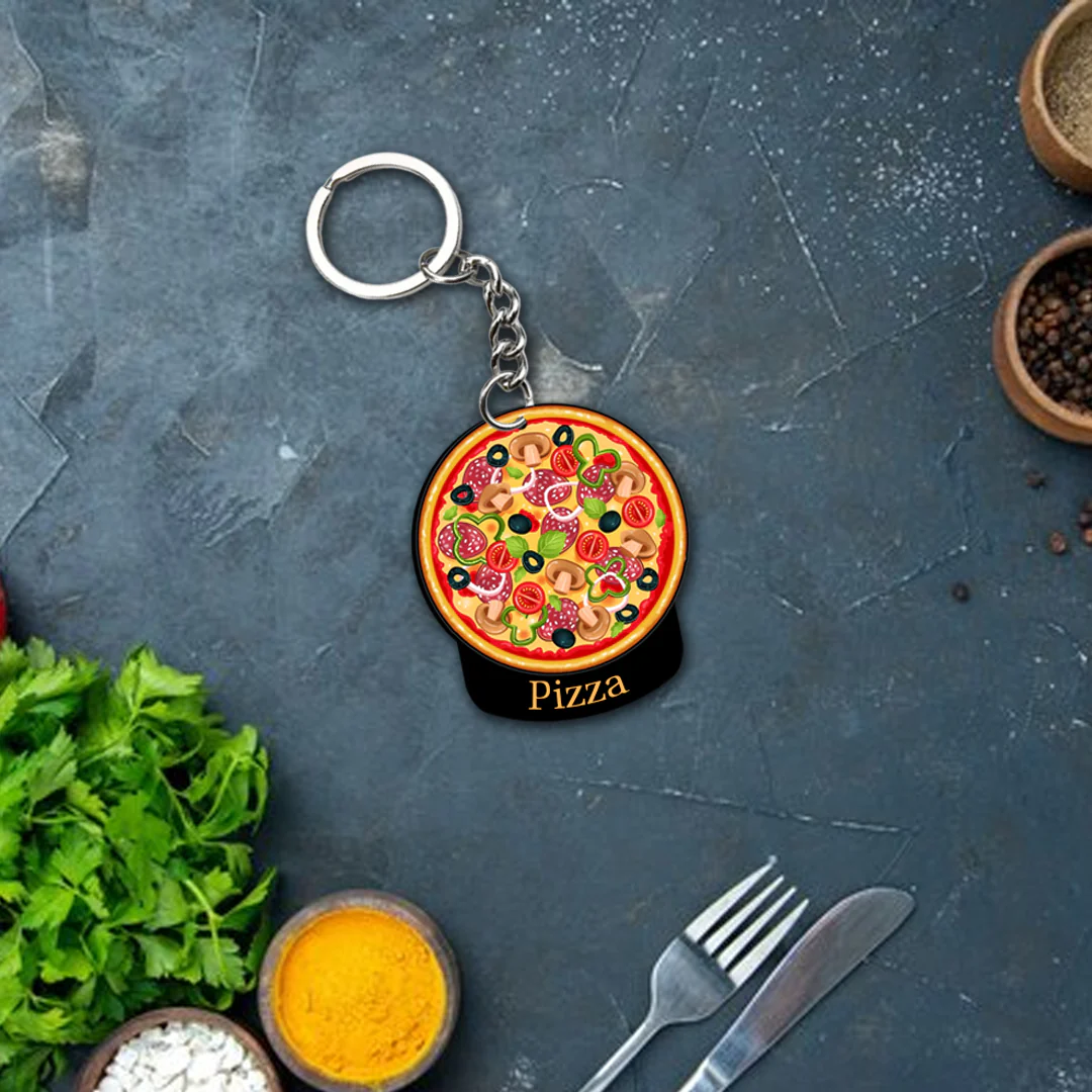 Customized Indian Food Keychain With Name - Image 25