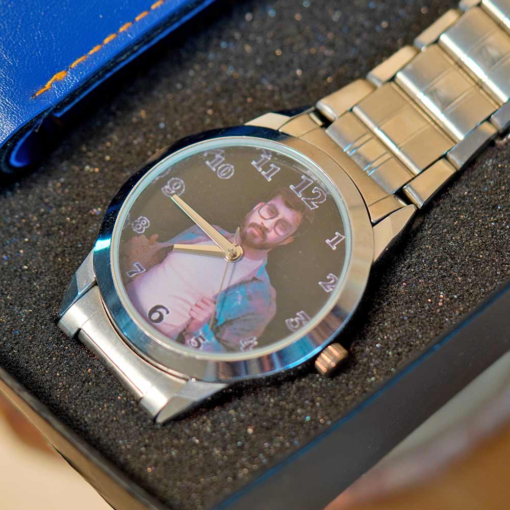Customized Men's Wallet & Watch Combo - Image 20