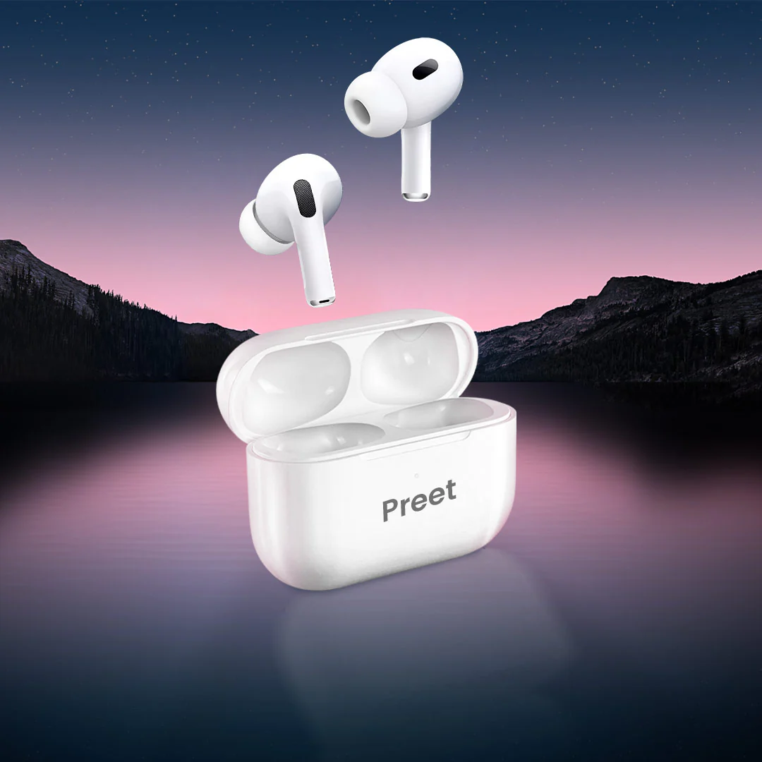 Customized Name Bluetooth Wireless Earbuds & Cover - Image 3