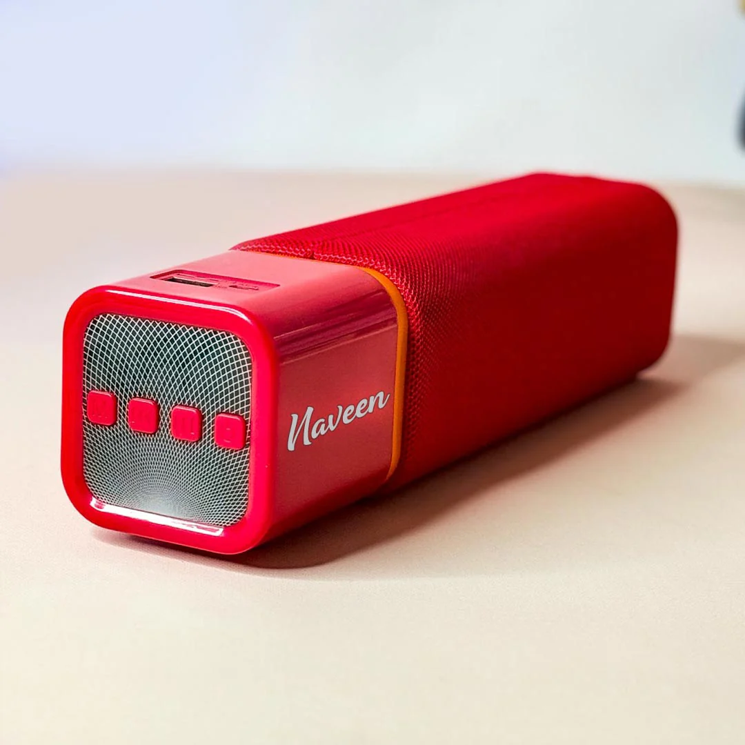 Customized Name Portable Bluetooth Speaker MZ M38VP - Image 3