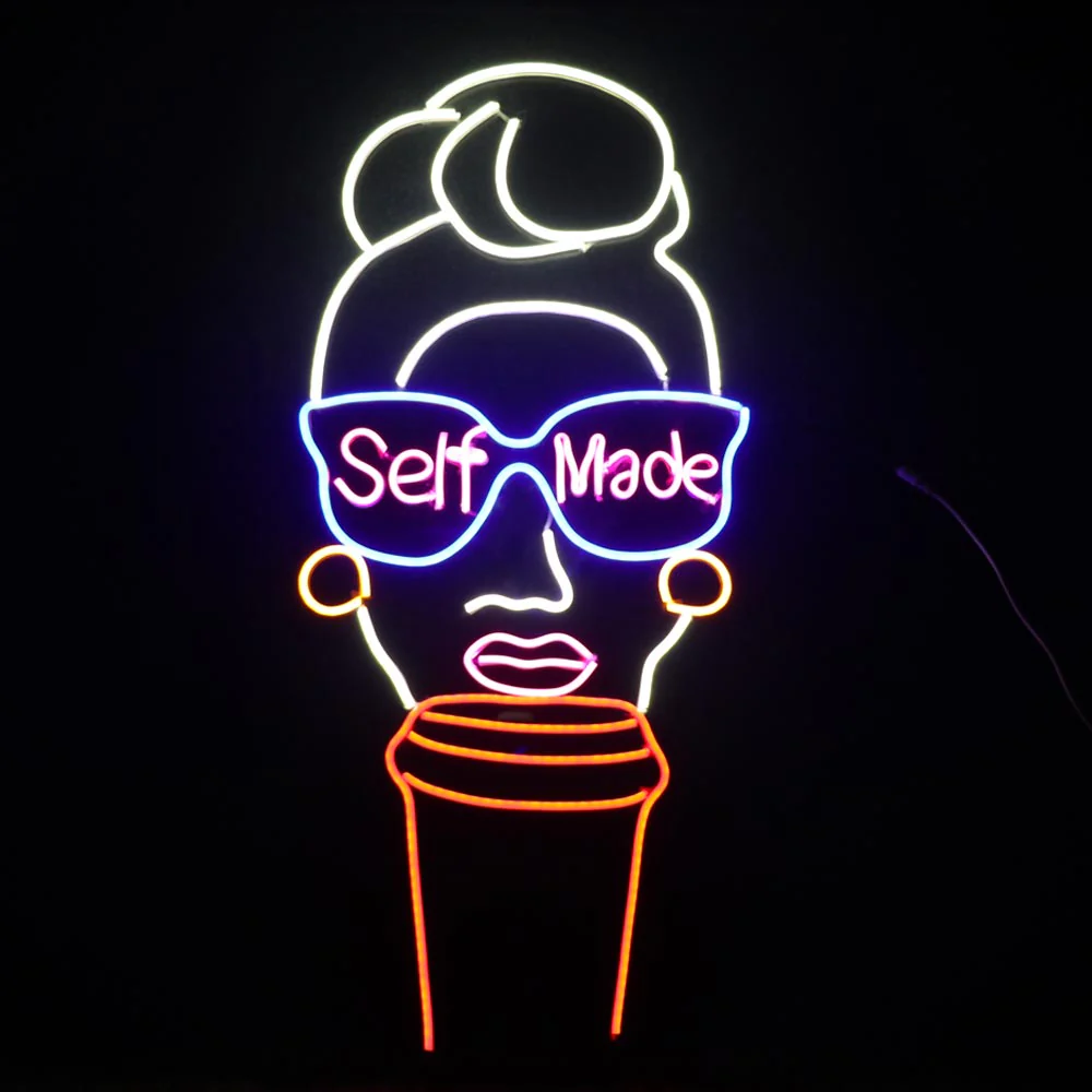 Customized Neon Logo Light Frames-22x30"