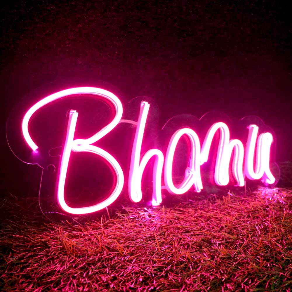 Customized Neon Name Light Frames - Image 2