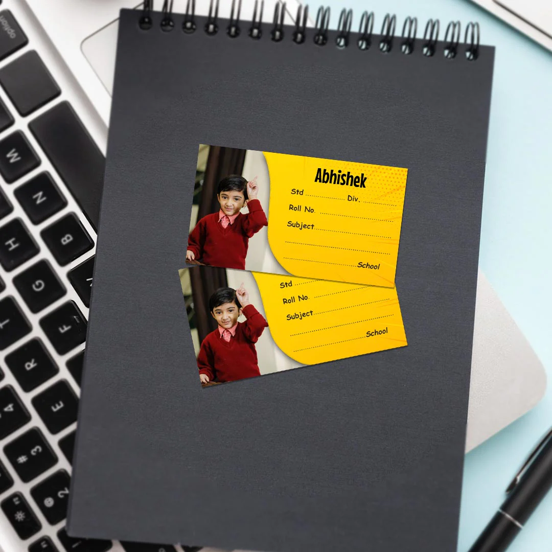Customized School Labels With Name | 12x18" Sheet with 36 Labels - Image 15