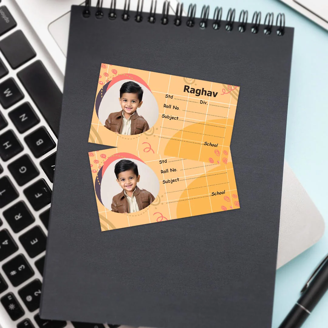 Customized School Labels With Name | 12x18" Sheet with 36 Labels - Image 18