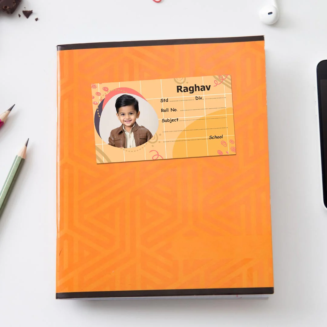 Customized School Labels With Name | 12x18" Sheet with 36 Labels - Image 27