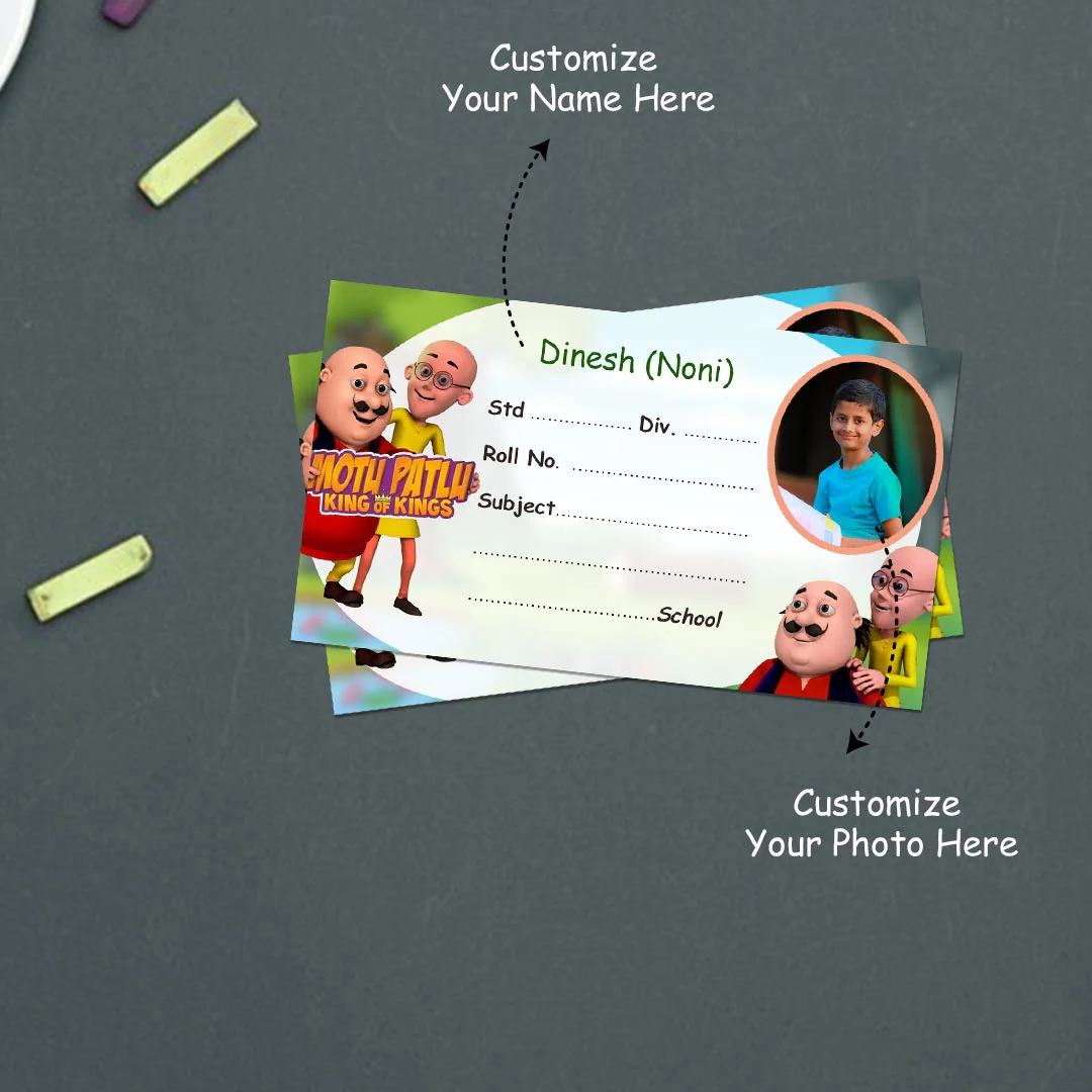 Customized School Labels With Name | 12x18" Sheet with 36 Labels - Image 29