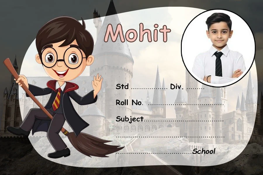 Customized School Labels With Name | 12x18" Sheet with 36 Labels - Image 31