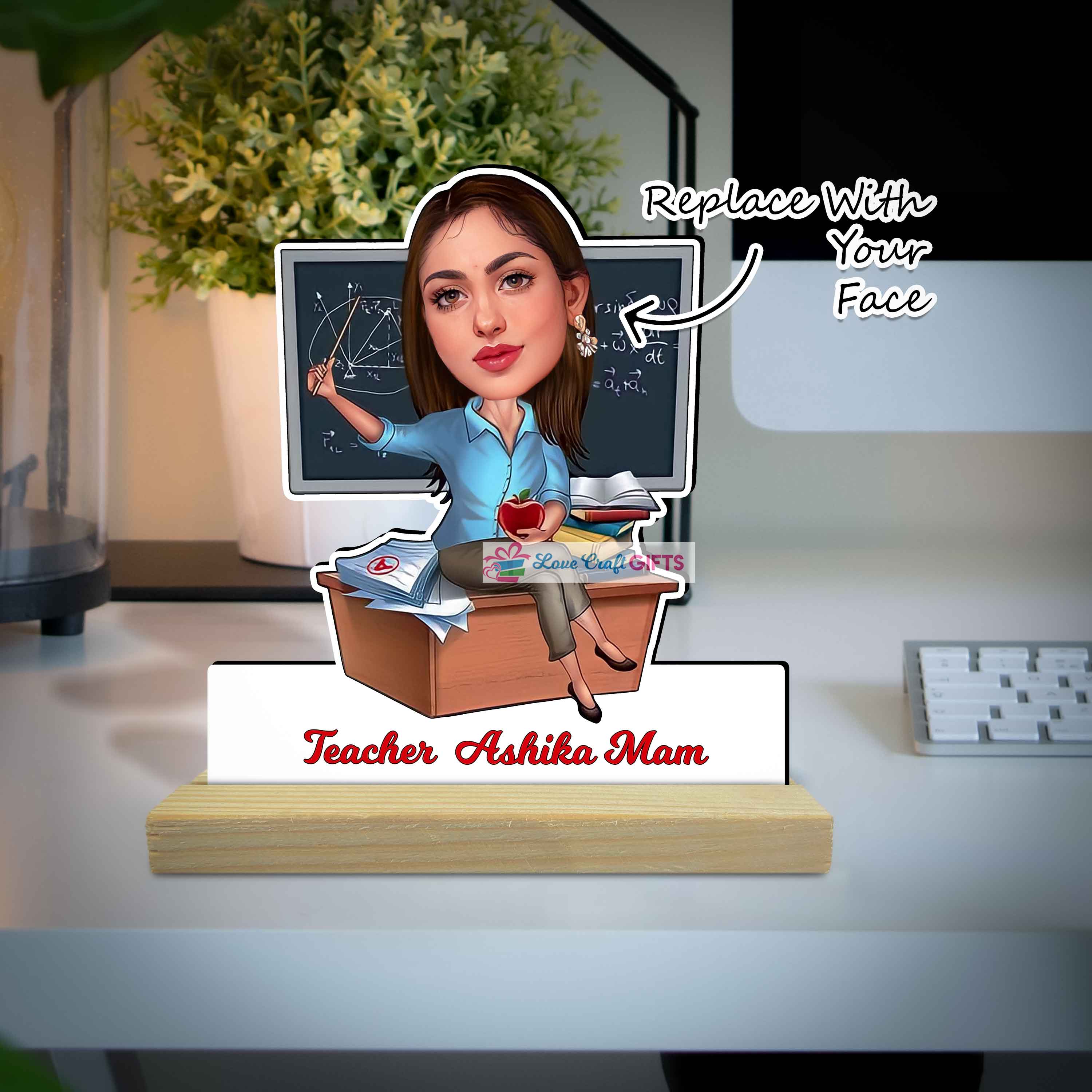 CUSTOMIZED TEACHER CARICATURE