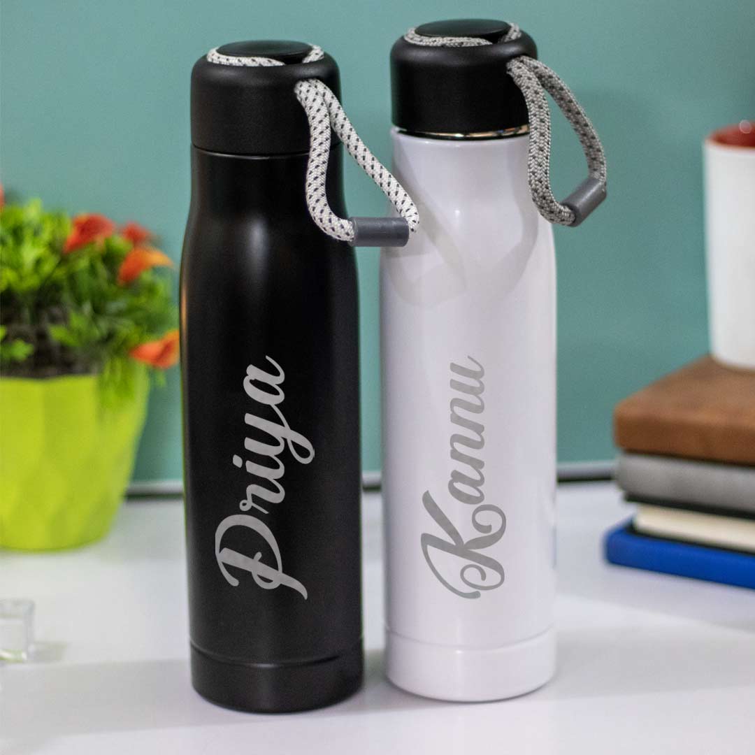 Customized Thermosteel Hot & Cold Water Bottles (500 ml)