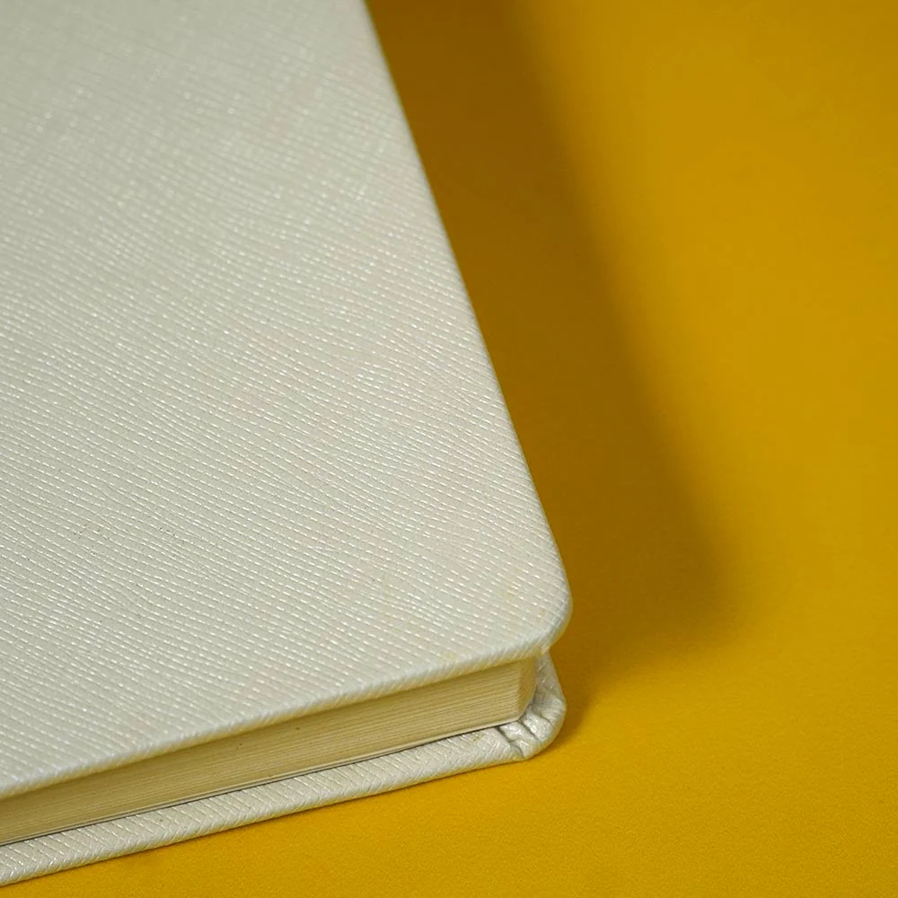 Customized White Diary With Rubber Band - Image 4