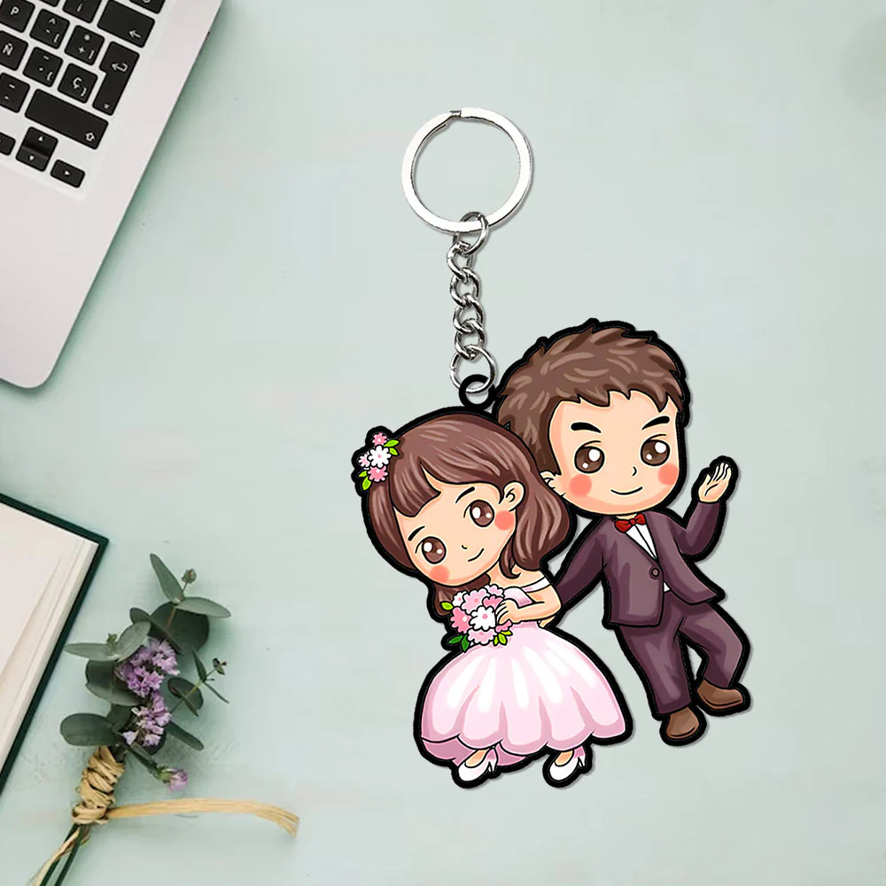 Cute Cartoonist Keychain - Image 6
