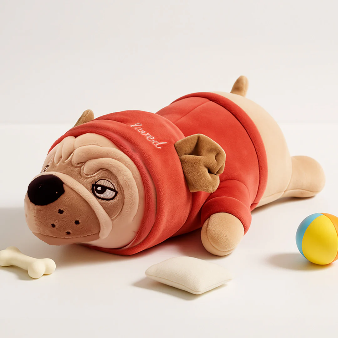 Cute Dog Plush Toy Set - Image 3