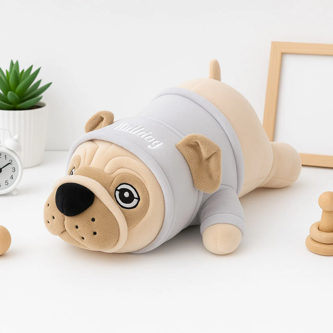 Cute Dog Plush Toy Set - Image 4