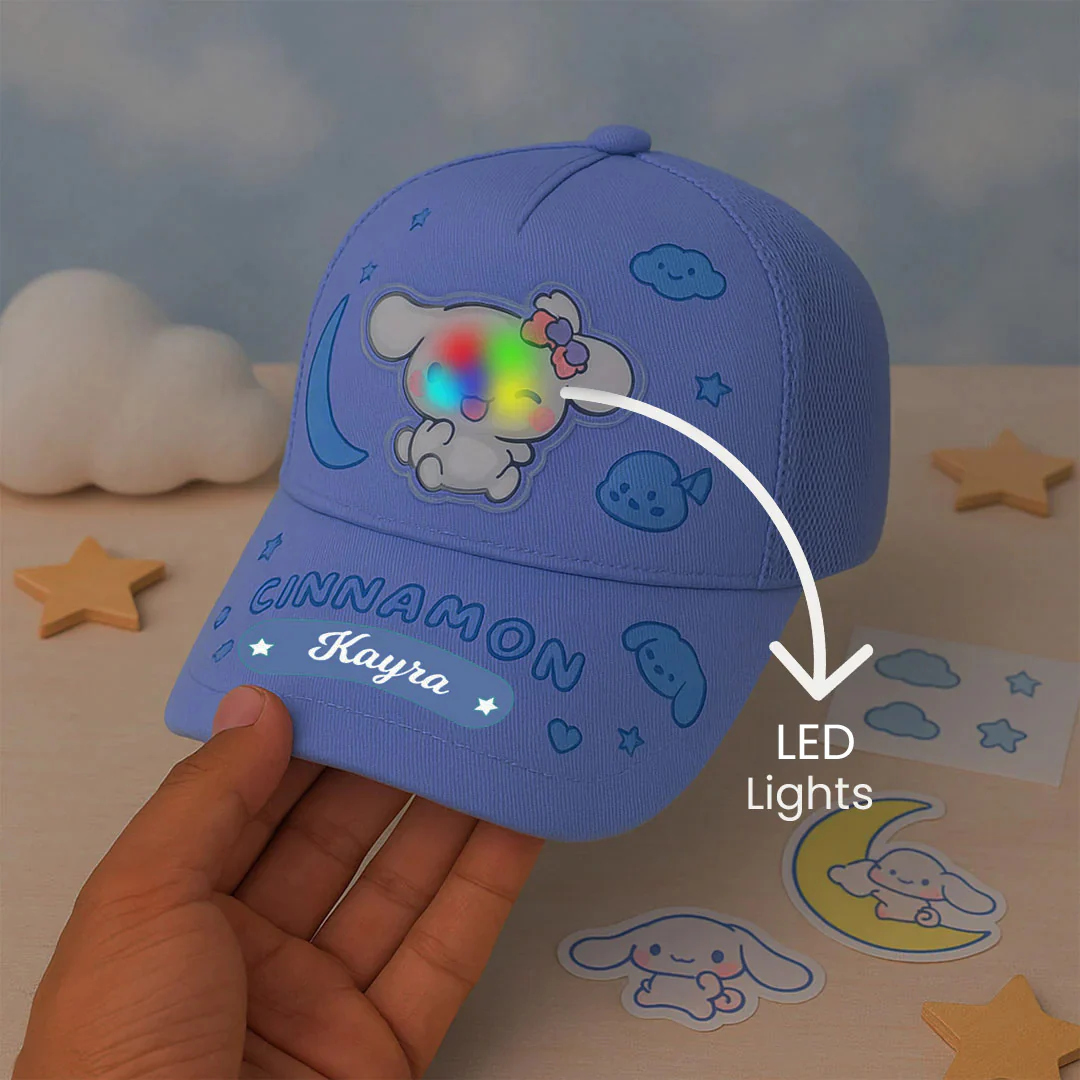 Kids Cap- With LED Light for 4-10 years - Image 5