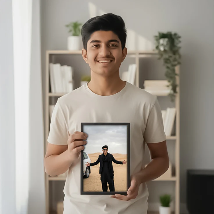 Dhurandhar Movie Style Photo Wall Frame-8x12" - Image 5