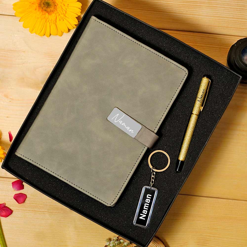 Diary, Pen and Keychain Gift Combo - Image 10