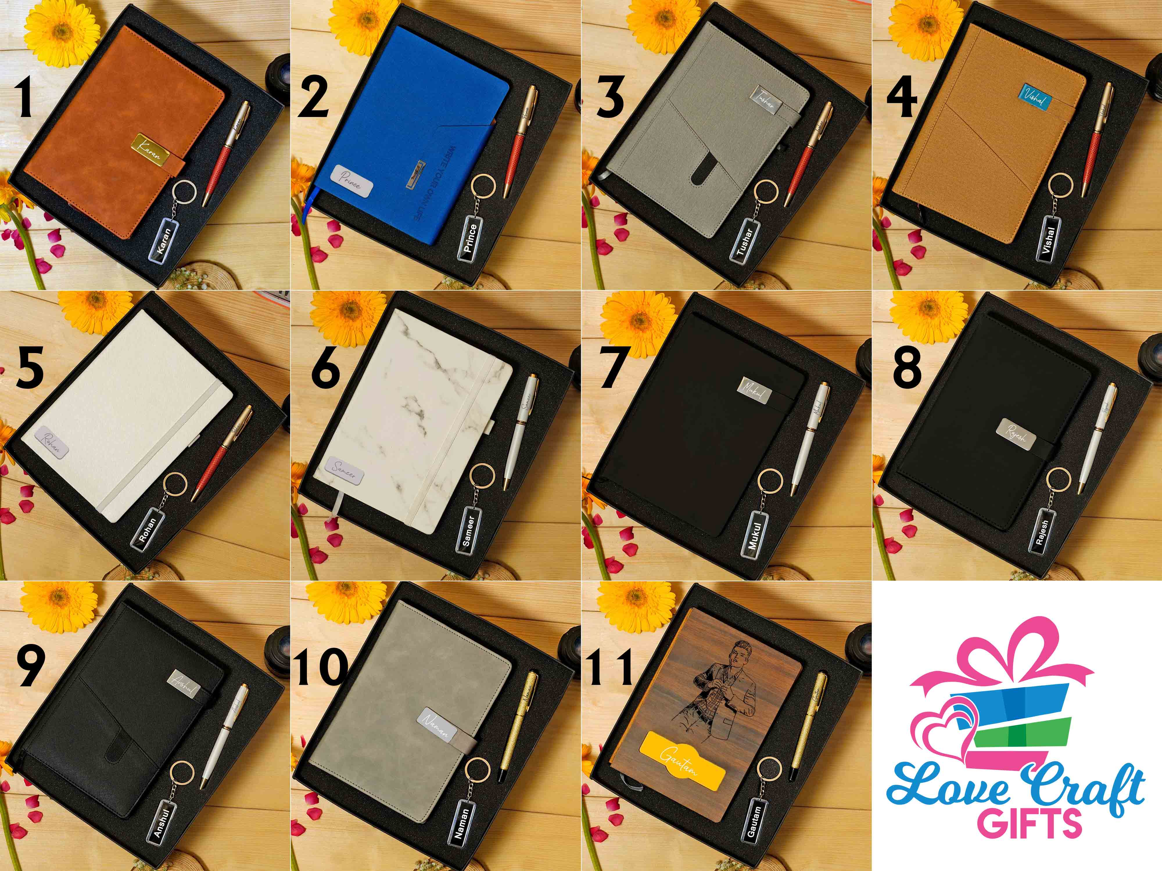 Diary, Pen and Keychain Gift Combo - Image 11