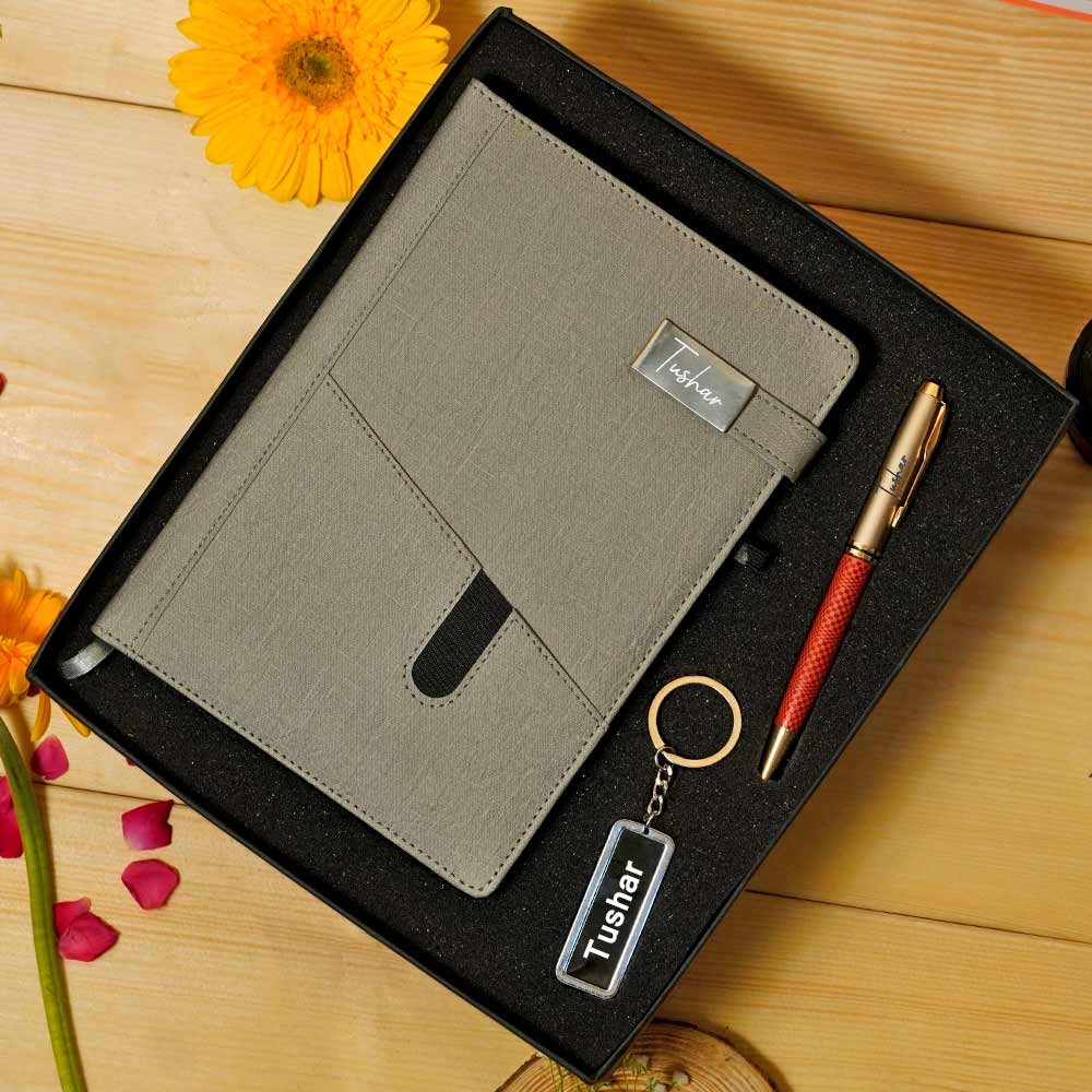 Diary, Pen and Keychain Gift Combo - Image 3