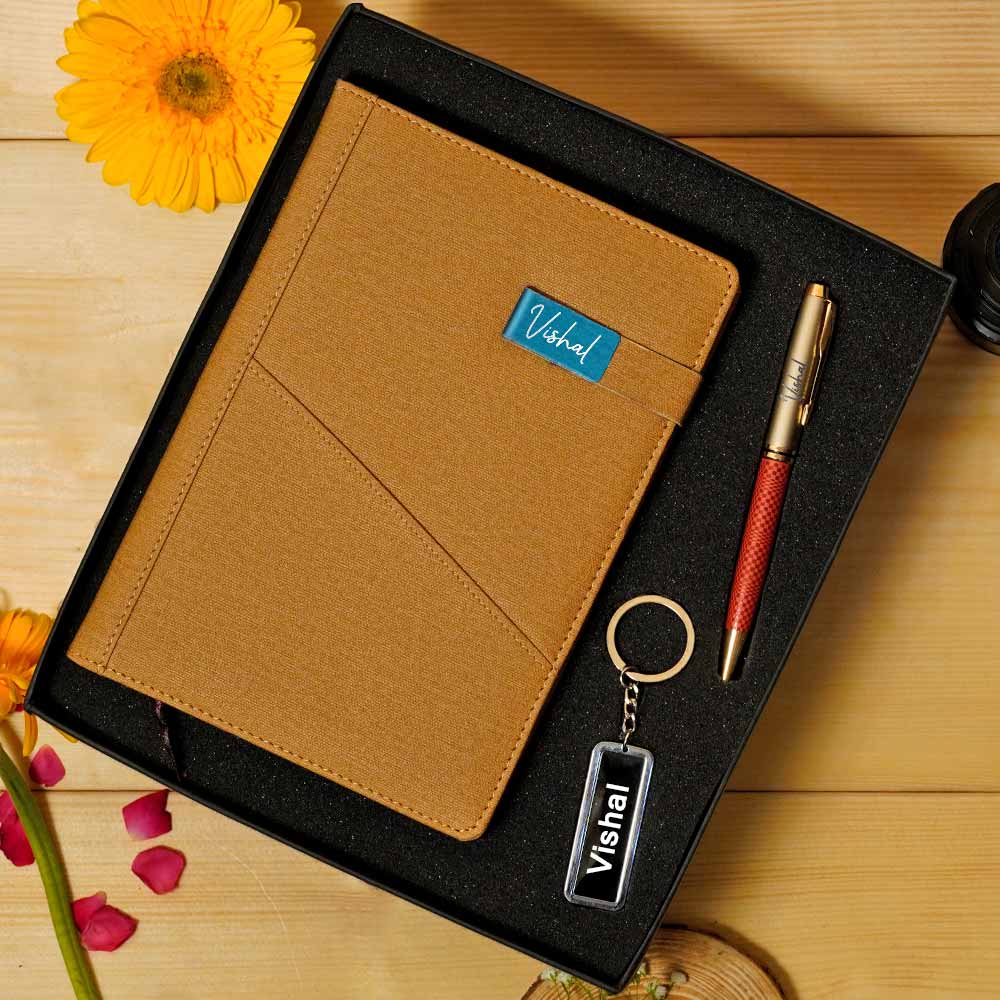 Diary, Pen and Keychain Gift Combo - Image 4