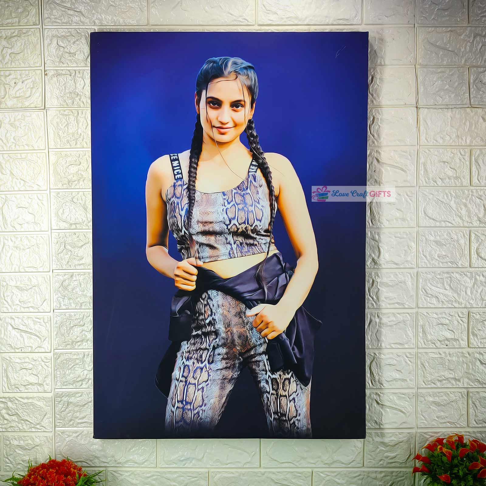DIGITAL CANVAS OIL PAINTING