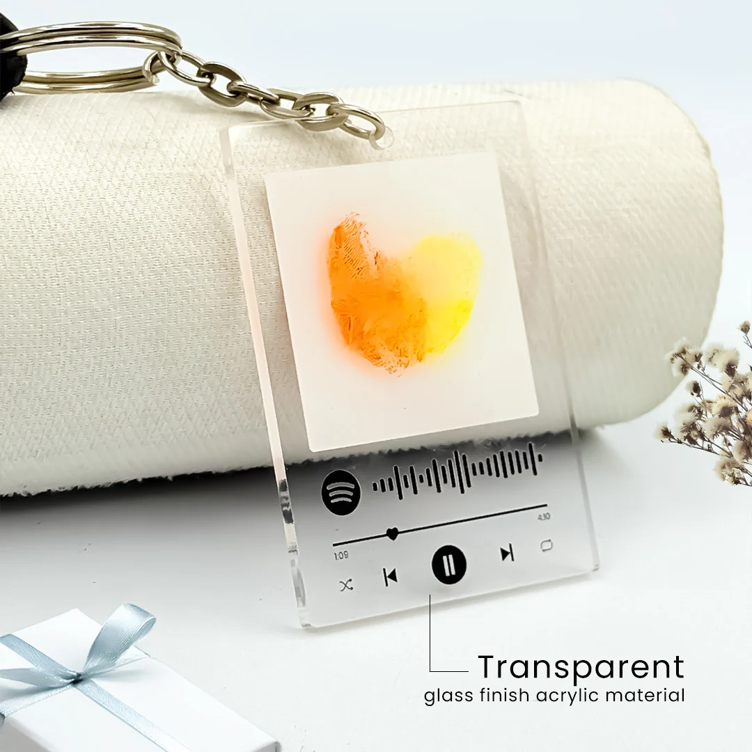 DIY Thumbprint Spotify Keychain - Image 4