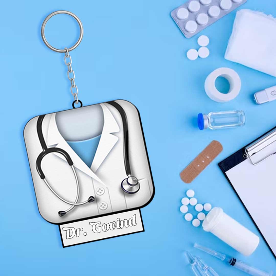 Doctor Keychain With Name - Image 11
