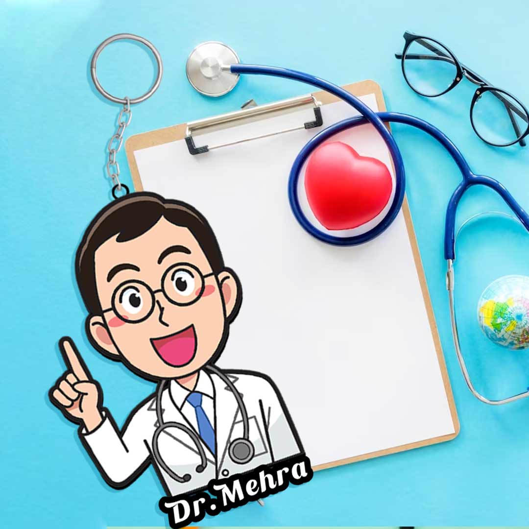Doctor Keychain With Name - Image 12
