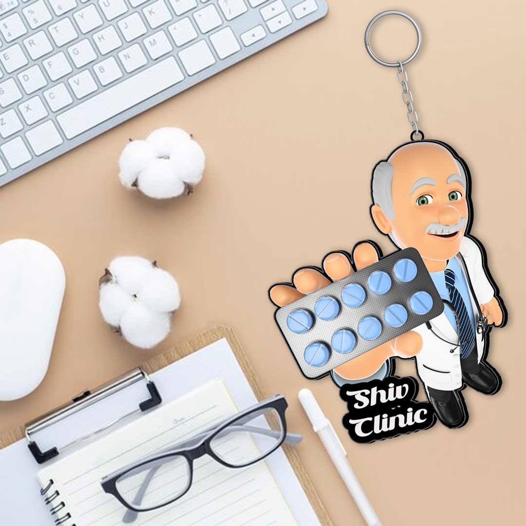 Doctor Keychain With Name - Image 5