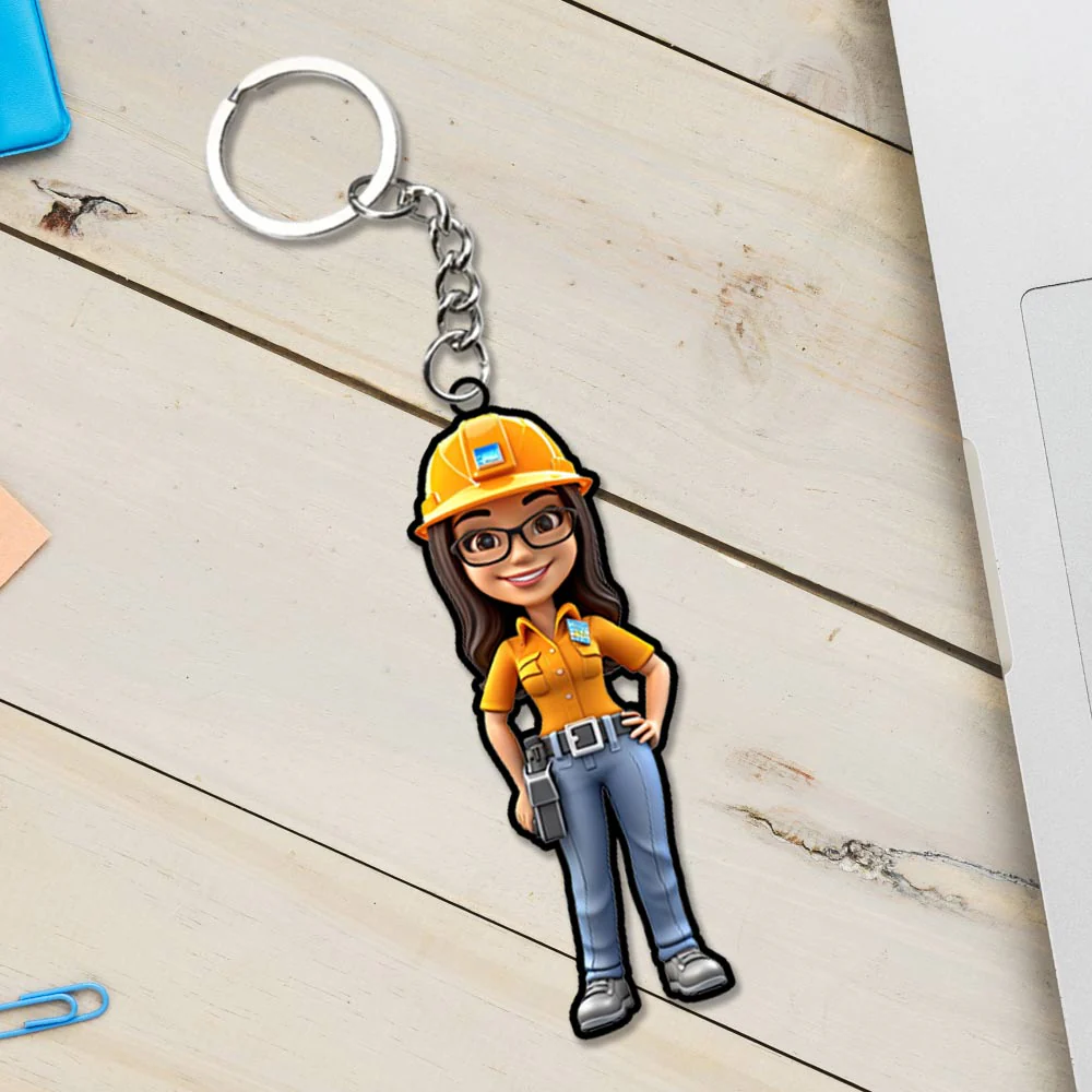 Engineer Keychain For Women - Image 10