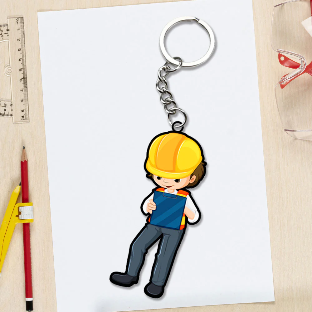 Engineer Keychain For Women - Image 2