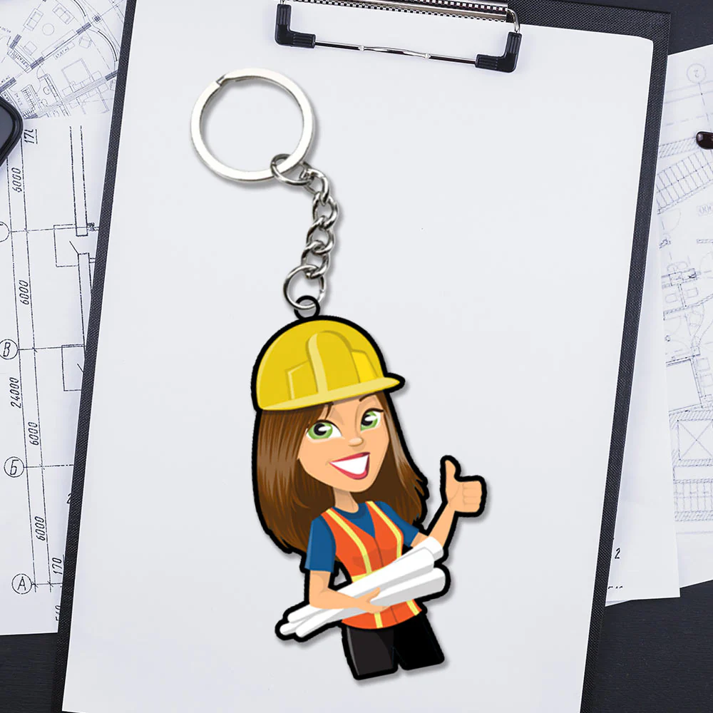 Engineer Keychain For Women - Image 3