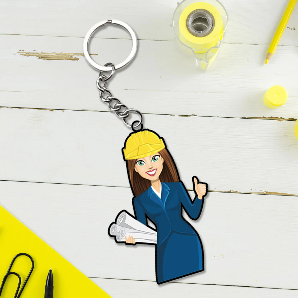 Engineer Keychain For Women - Image 4
