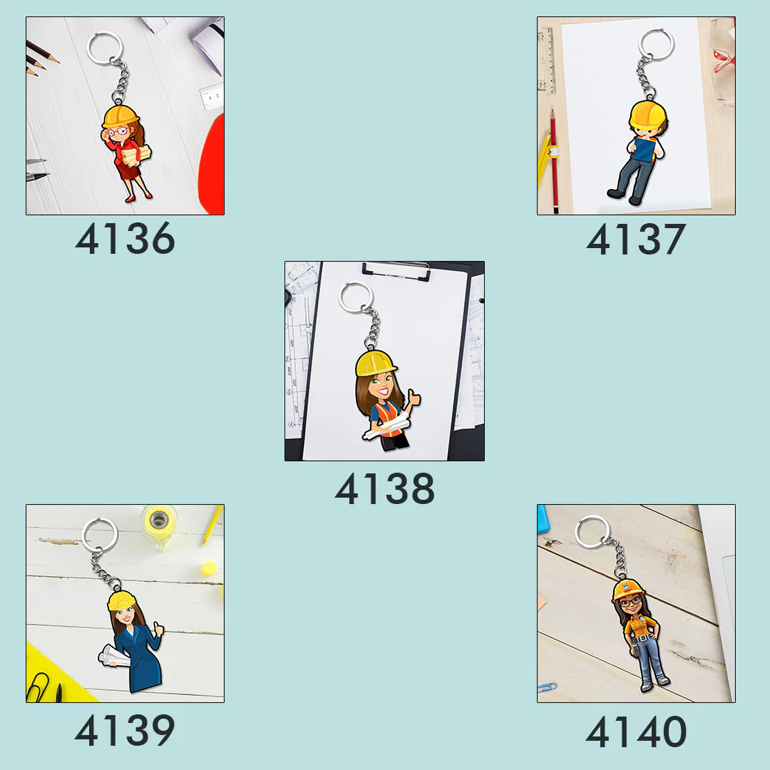 Engineer Keychain For Women - Image 6