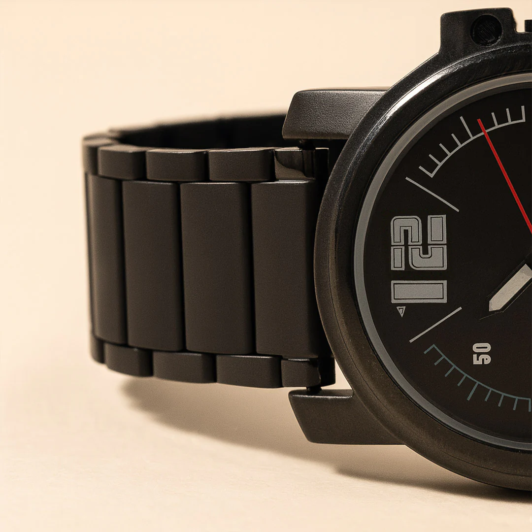 Fastrack Black Sporty Dial Watch with Personalized Gift Box - Image 5