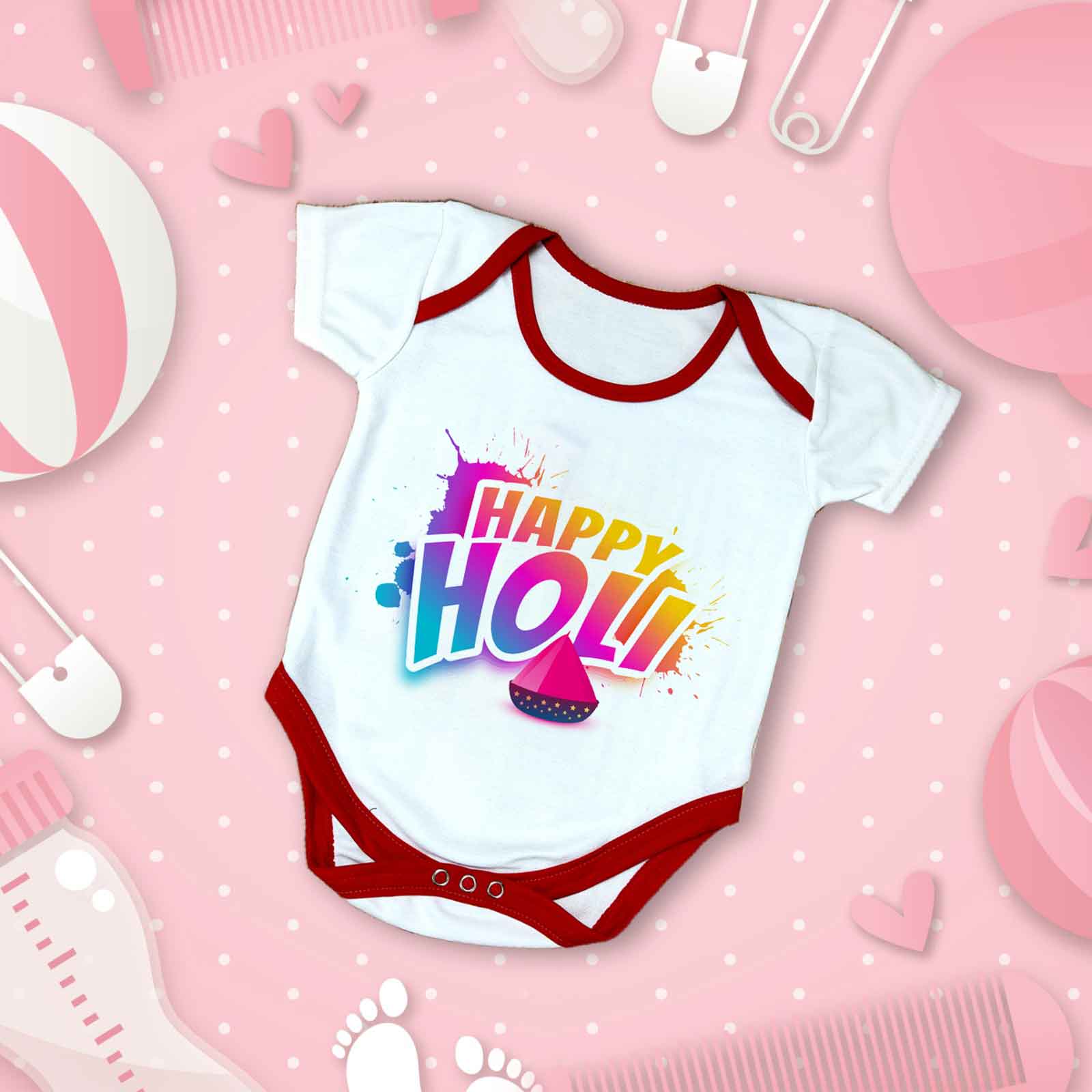 First Holi T-shirts For Kids - Image 12